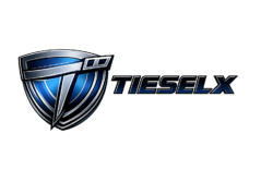 TIESELX logo - zip ties and cable management brand