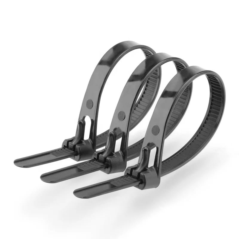 GripLock releasable zip ties designed for repeated opening and reuse