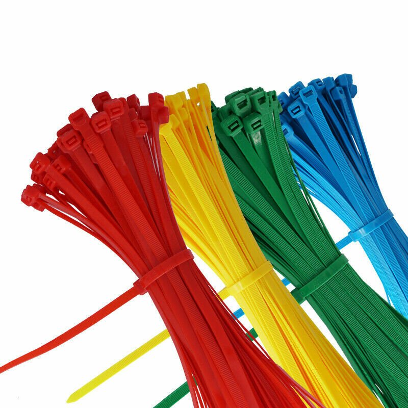 Yellow Zip Ties – UV Resistant Nylon Cable Ties (100 Pack) – 4", 6", 8", & 12" - Image 4